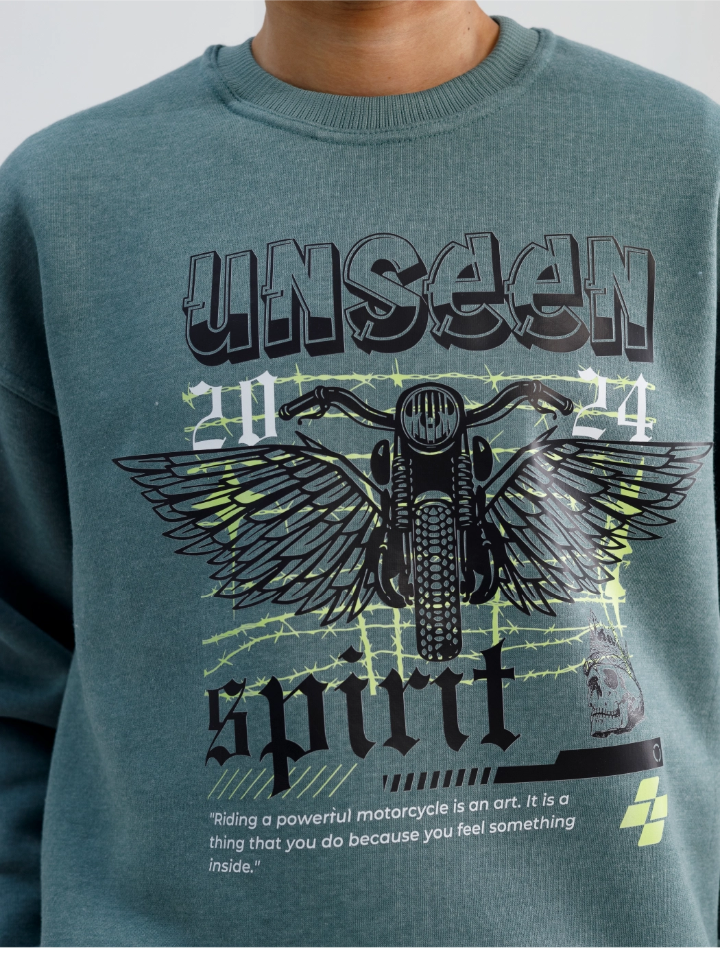 Riders Legacy Sea Green Sweatshirt