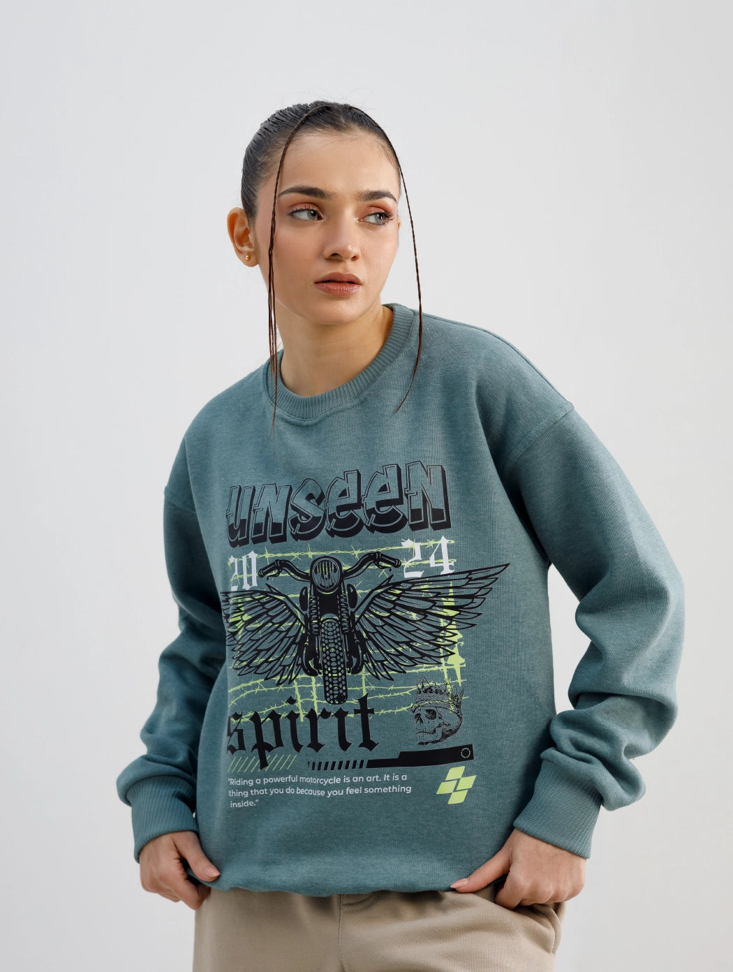 Riders Legacy Sea Green Sweatshirt