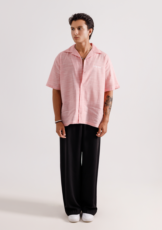 Honey Cute Pink Cuban Shirt