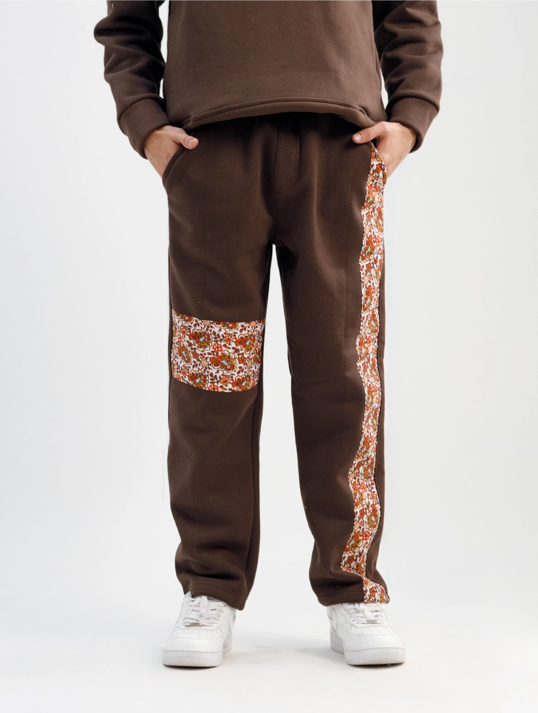 Brown Vibe Track Trousers