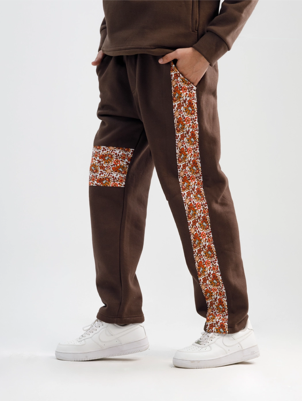 Brown Vibe Track Trousers