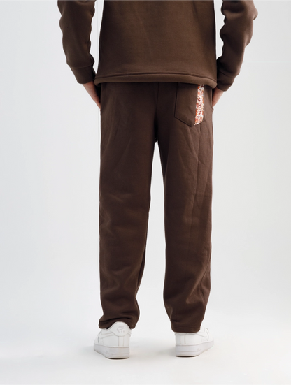 Brown Vibe Track Trousers