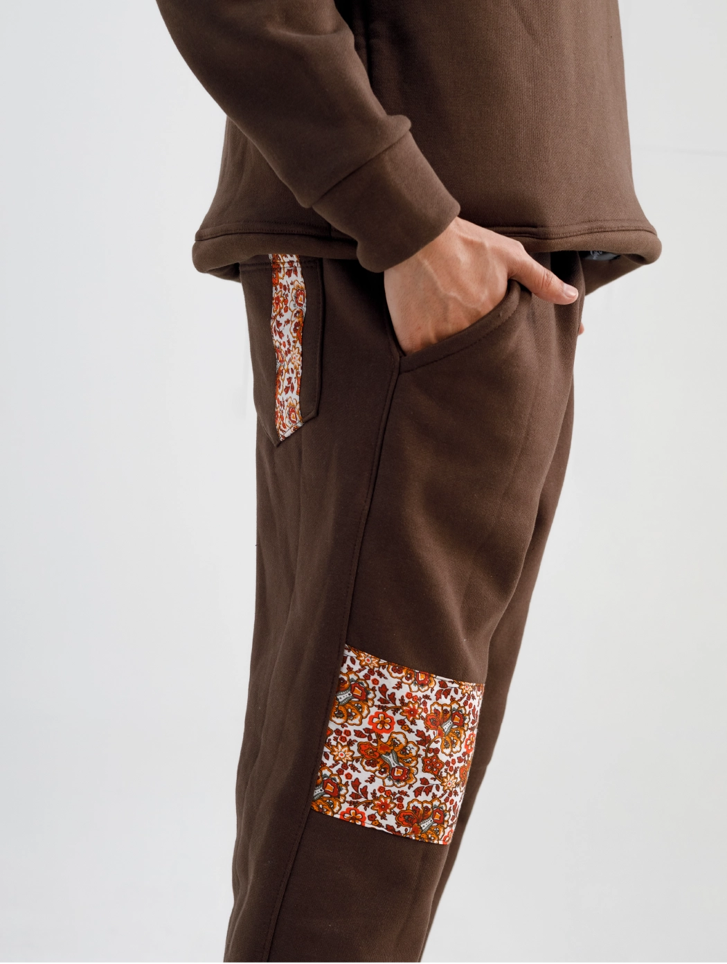 Brown Vibe Track Trousers