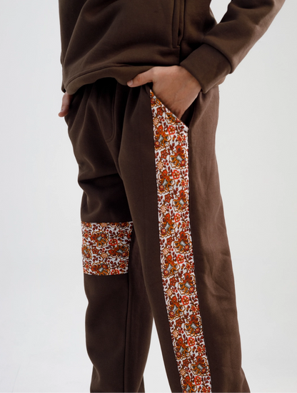 Brown Vibe Track Trousers